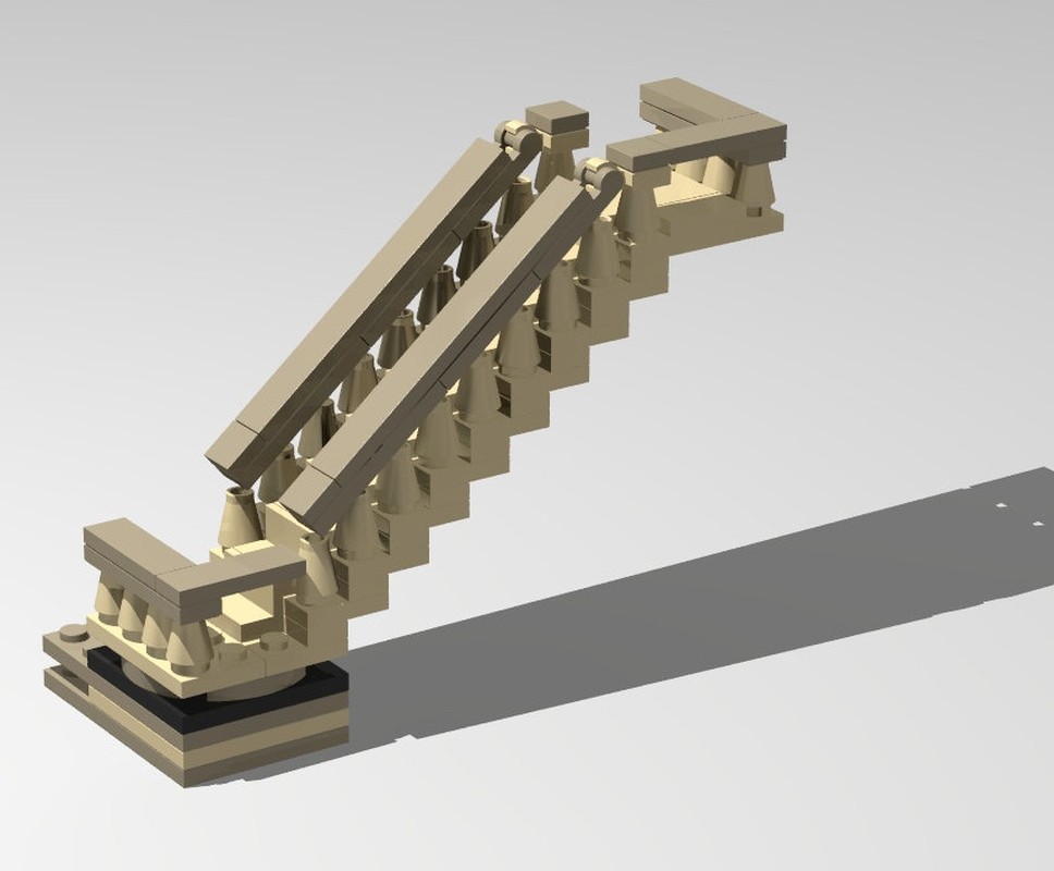 LEGO MOC-196662 Modular Hogwarts moving staircase by jgirden ...