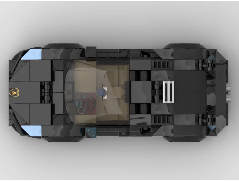 LEGO MOC Lamborghini Huracan Black version modified by MarkMOC71 ...