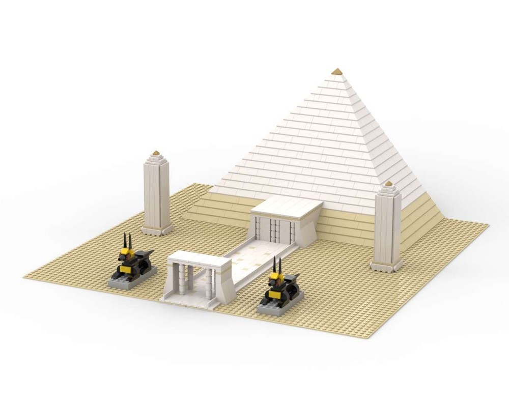 LEGO MOC-196677 Pharaoh Pyramid by Adelego | Rebrickable - Build with LEGO