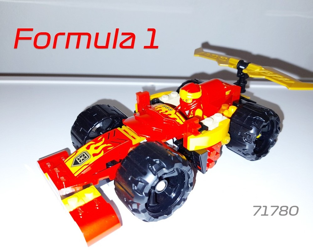 LEGO MOC 71780 Formula 1 Car by dLegooo | Rebrickable