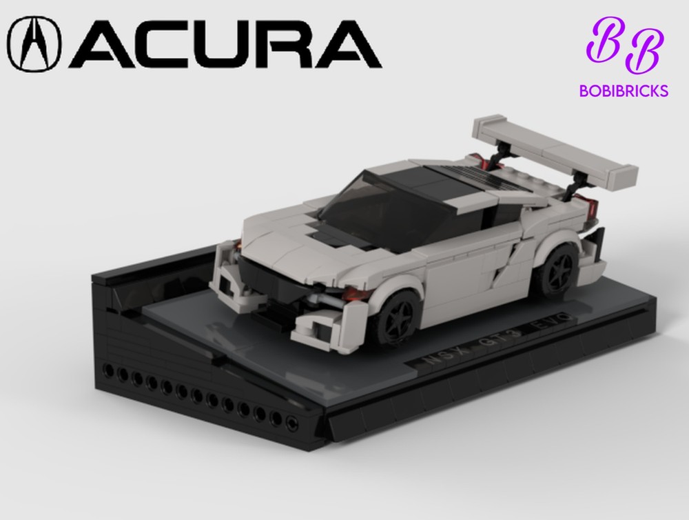 LEGO MOC Acura NSX GT3 EVO (2019) by Bobibricks | Rebrickable - Build ...