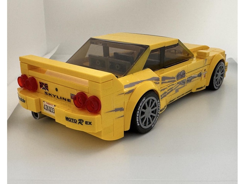 LEGO MOC-196736 Leon's Nissan Skyline GT-R R33 the Fast and the Furious ...