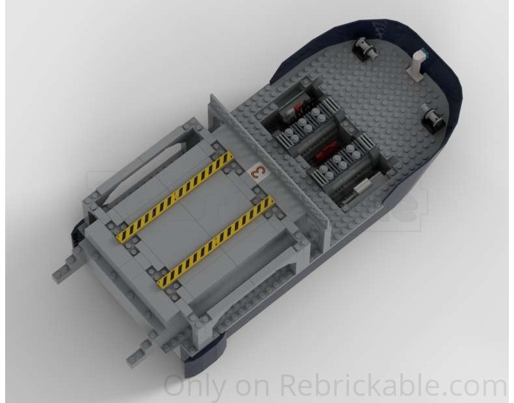 LEGO MOC City 24 TUE container vessel by flyingcarpet | Rebrickable ...