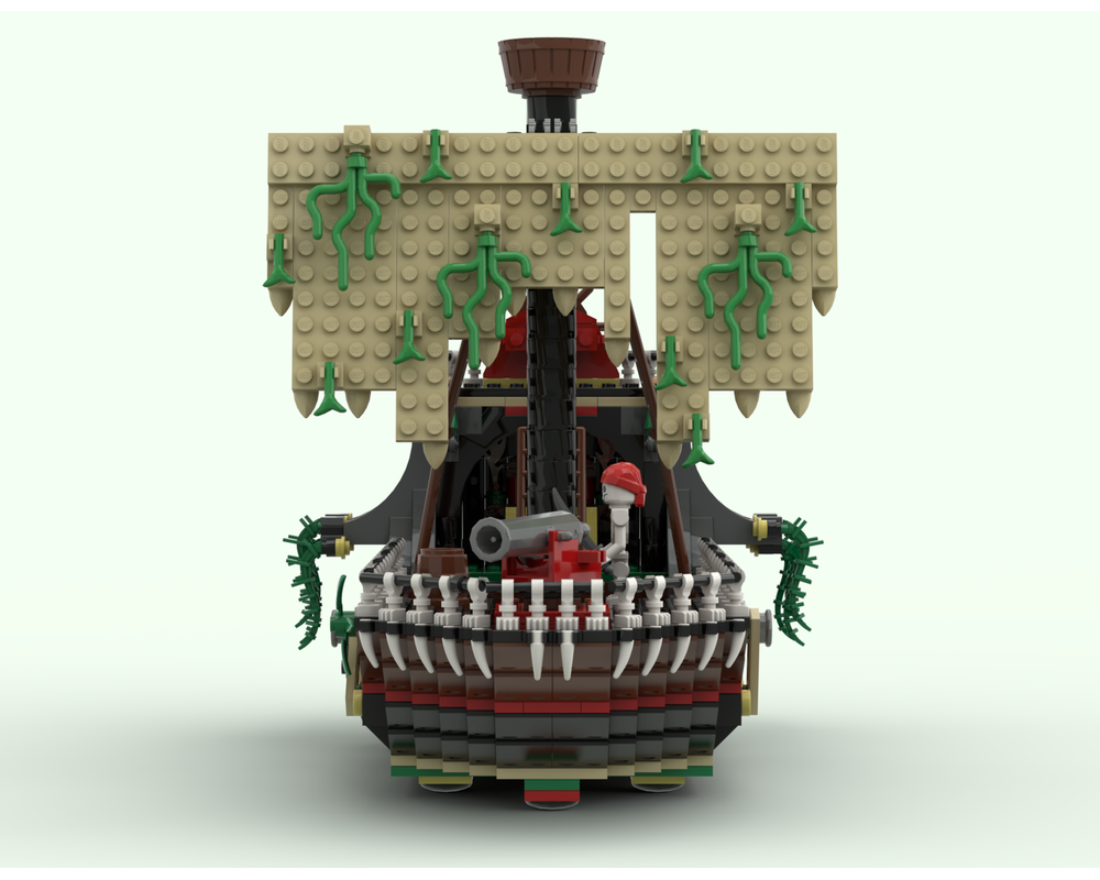 LEGO MOC Ghost Ship by jacobhorn | Rebrickable - Build with LEGO