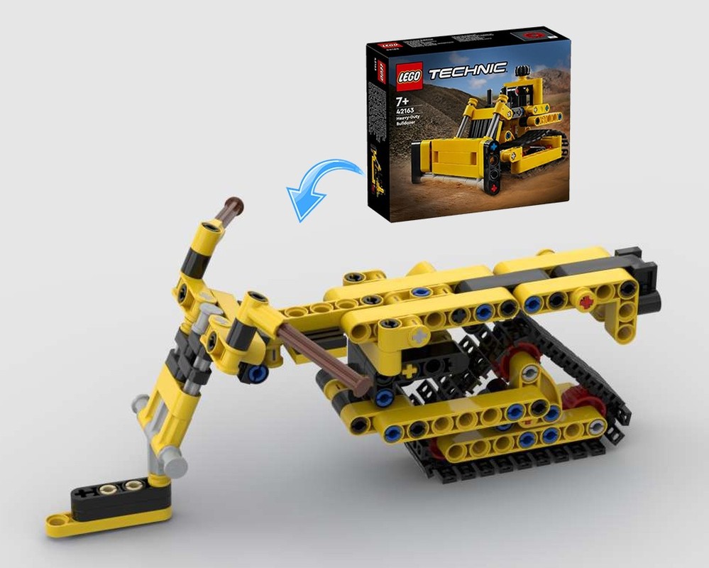 LEGO MOC Snow Bike 42163 Alternative by ErikGS | Rebrickable