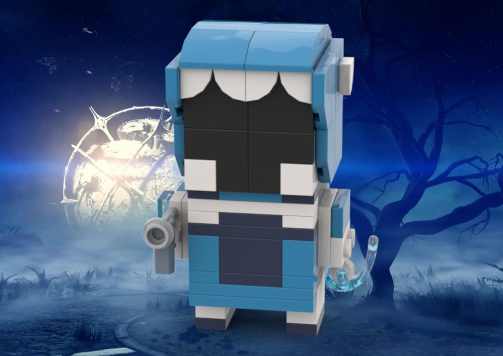 LEGO MOC Warframe Yareli BrickHead by goldengamer72 | Rebrickable ...