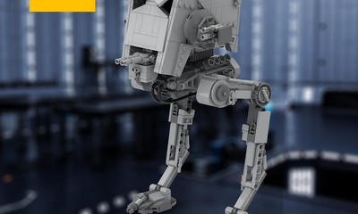 SW Imperial AT-ST ( Chicken Walker ) minifig scale