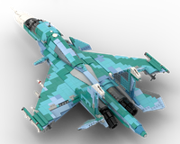LEGO MOC-196842 Sukhoi | SU-34 Fullback - 1:35 Scale by