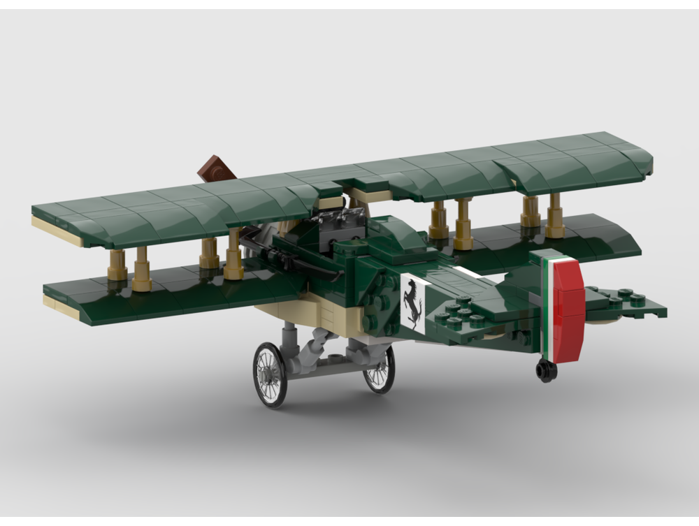LEGO MOC Spad XIII fighter of WWI by Rebrickable