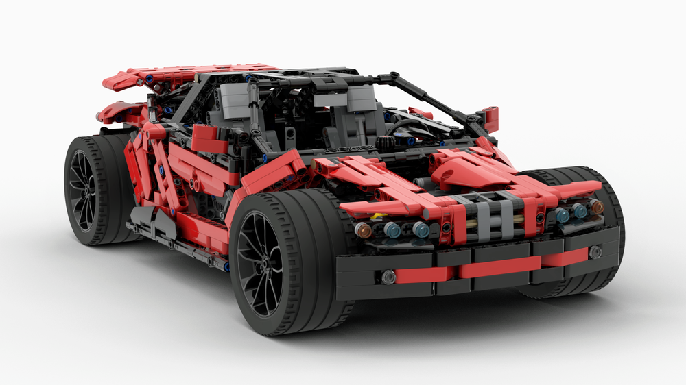 LEGO MOC Rugged supercar by Didumos | Rebrickable - Build with LEGO