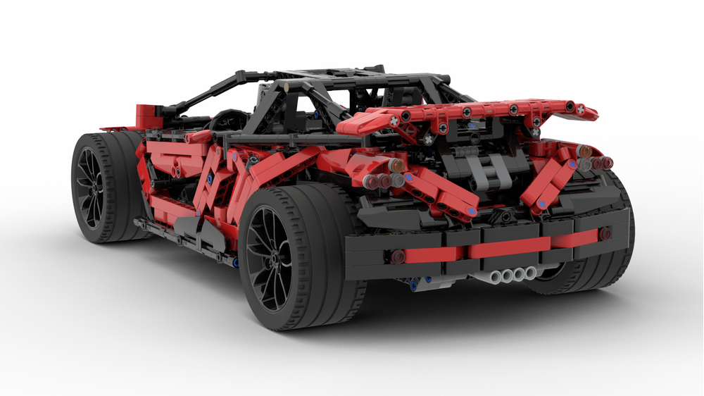 LEGO MOC Rugged supercar by Didumos | Rebrickable - Build with LEGO