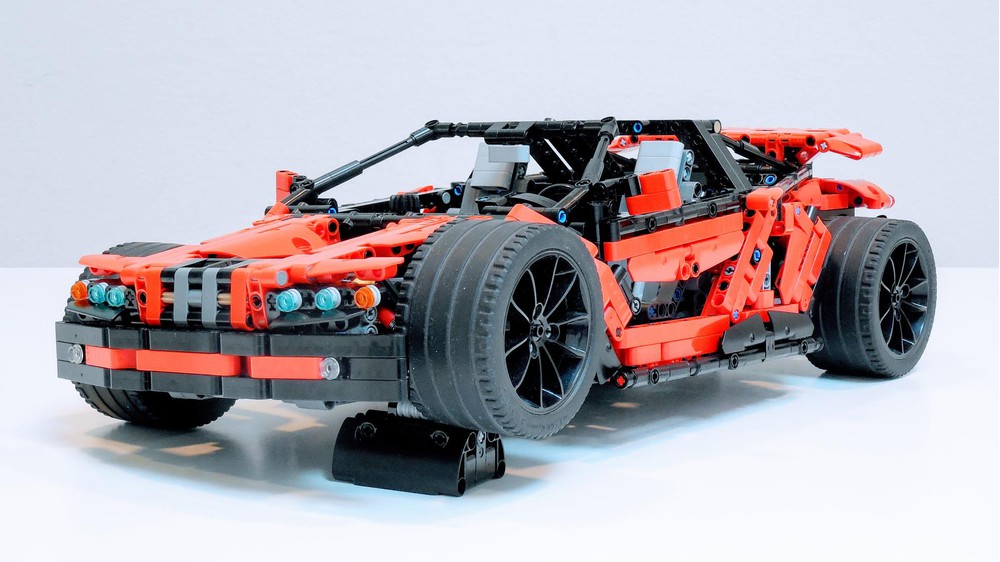 LEGO MOC Rugged supercar by Didumos | Rebrickable - Build with LEGO