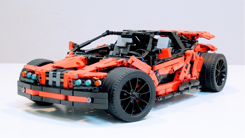 LEGO MOC Rugged supercar by Didumos | Rebrickable - Build with LEGO