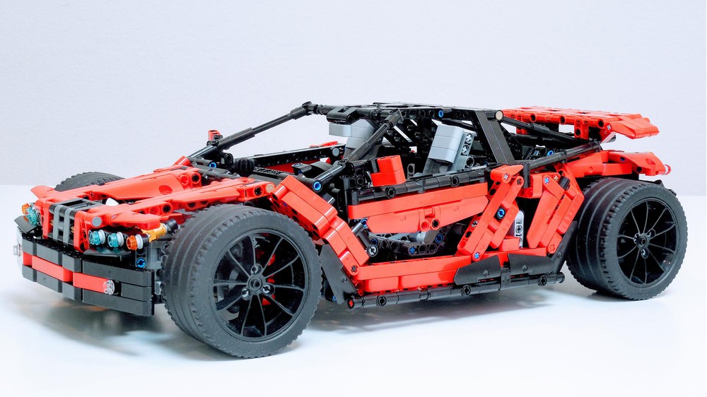 Lego Moc Rugged Supercar By Didumos 