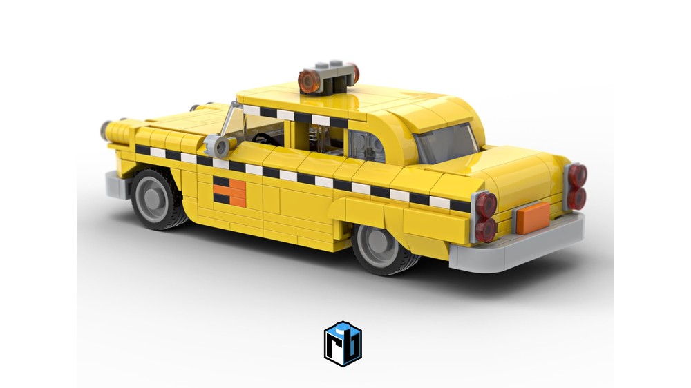 LEGO MOC New York Checker Cab (A11) by RollingBricks | Rebrickable ...