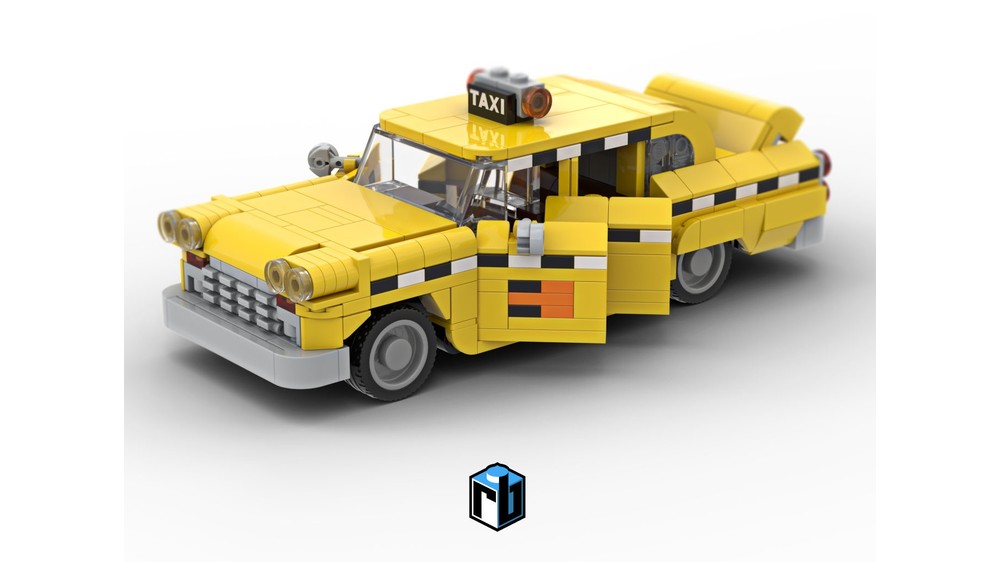 LEGO MOC New York Checker Cab (A11) by RollingBricks | Rebrickable ...