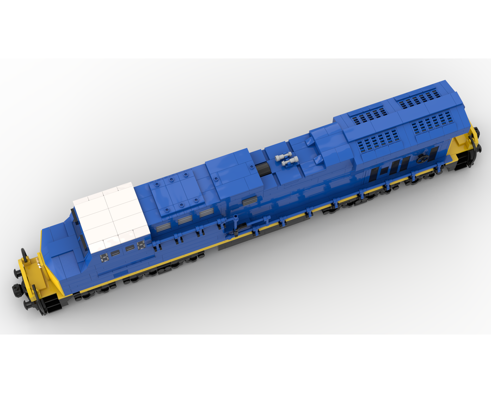 LEGO MOC Locomotive Diesel - CSX ET44AH - MOC by Mimi68 | Rebrickable ...