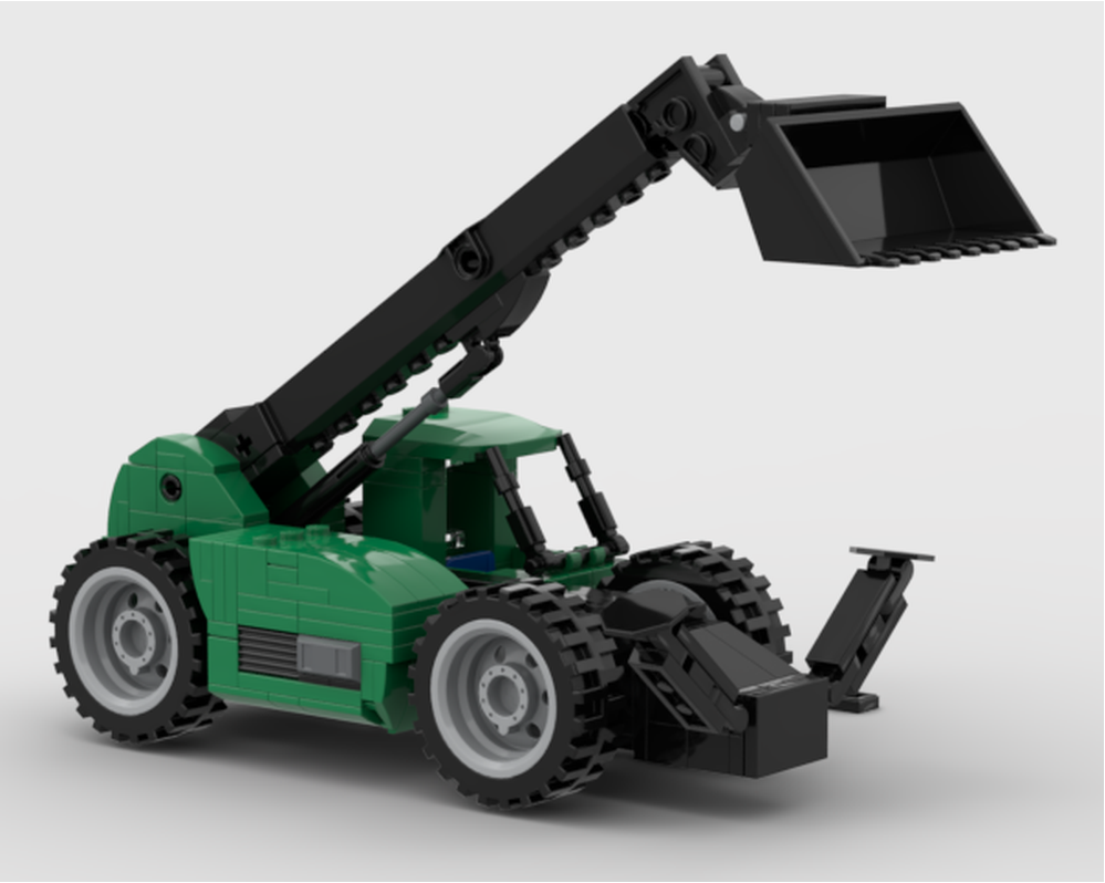 LEGO MOC Telehandler by Brick Studs | Rebrickable - Build with LEGO