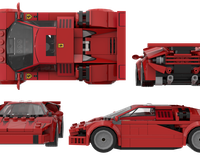 モッキンバード LEGO MOC 76934 Macchina Elegante by Keep On Bricking