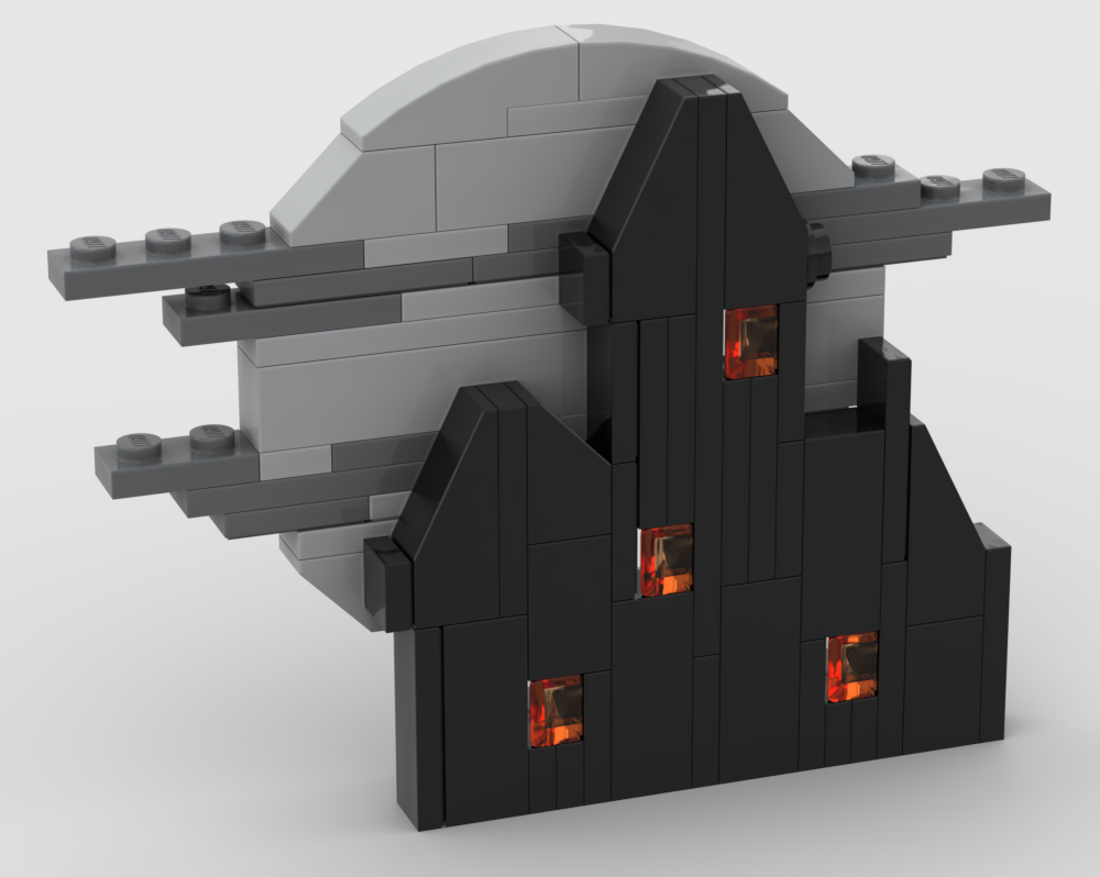Haunted House Silhouette