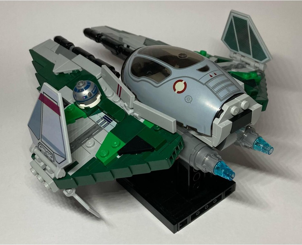 LEGO MOC Anakin's Interceptor (green) by Ollysgoodbrick