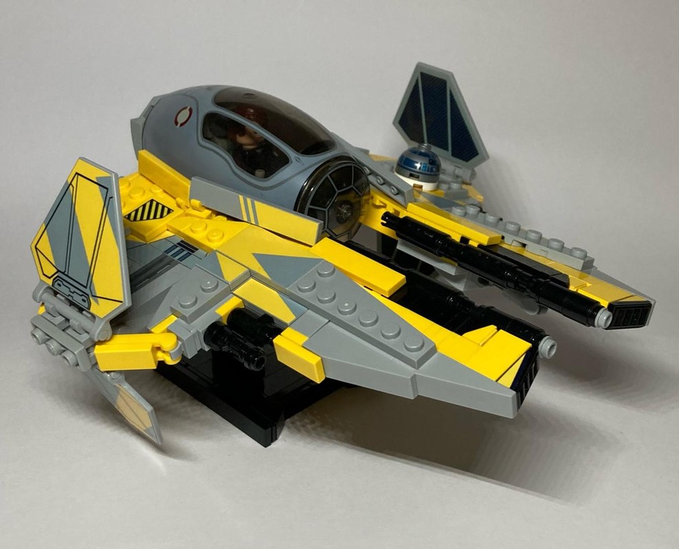 LEGO MOC Anakin's Interceptor (The Clone Wars) by Ollysgoodbrick | Rebrickable - Build with LEGO