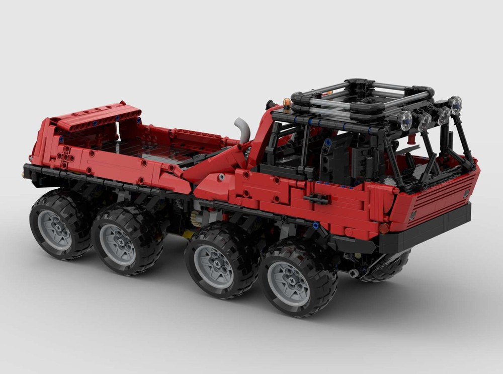 LEGO MOC Tatra 8x8 by duhao1984 | Rebrickable - Build with LEGO