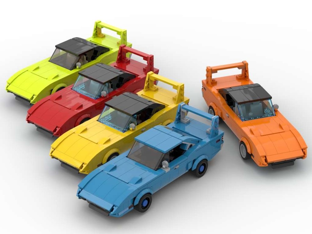 LEGO MOC-197380 Founder's Rock Superbird - Set of Five Colors - 8