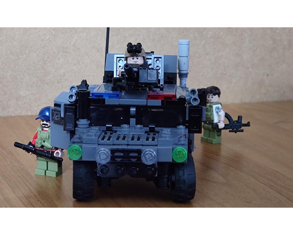 LEGO MOC Humvee by Crysh | Rebrickable - Build with LEGO