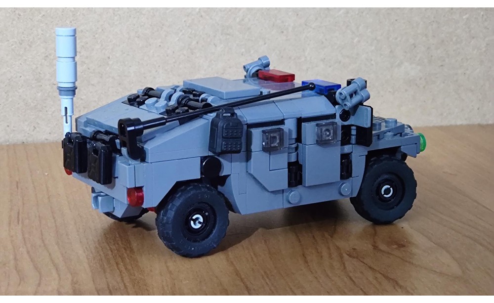 LEGO MOC Humvee by Crysh | Rebrickable - Build with LEGO