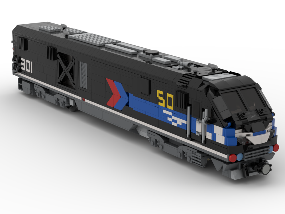 LEGO MOC Amtrak ALC-42 #301 (Day One) by ABentMetrocard | Rebrickable ...