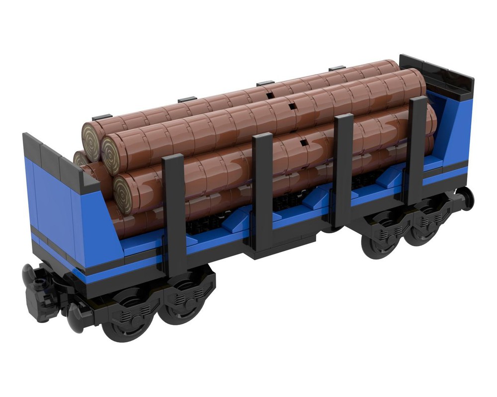 LEGO MOC wood railwar by Sparfelll | Rebrickable - Build with LEGO