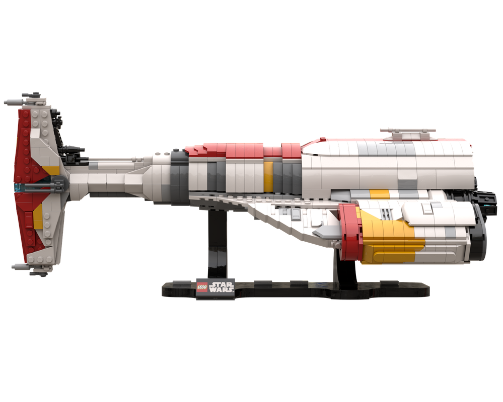 LEGO MOC Endar Spire (Hammerhead-class cruiser) midi by