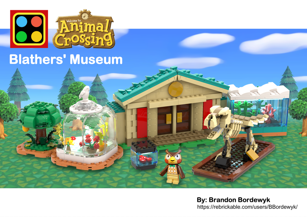 LEGO MOC Blathers' Museum by BBordewyk Rebrickable Build with LEGO