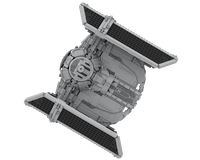 LEGO MOC-197598 Vader's TIE Advanced x1 by Ant0noo | Rebrickable