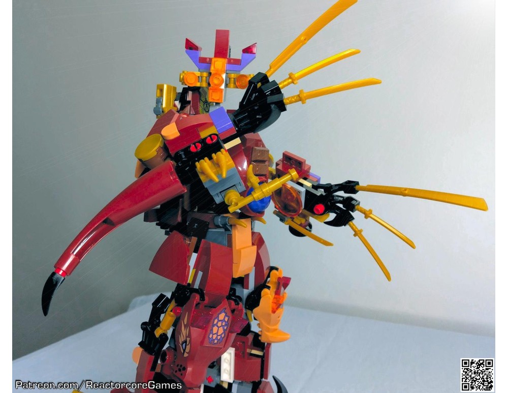 LEGO MOC 71793 Sauron Scissor Hands Mech by Reactorcore