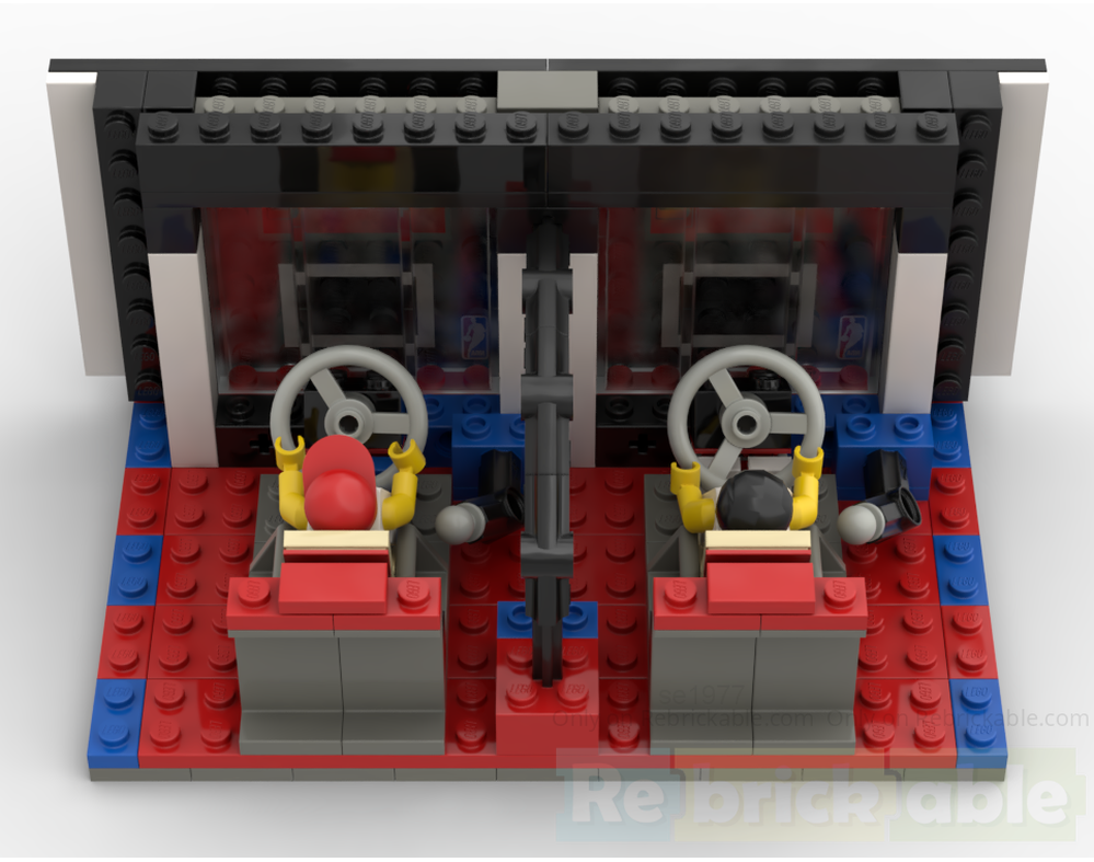 LEGO MOC-197688 3432 Racing simulator by se1977 | Rebrickable - Build ...