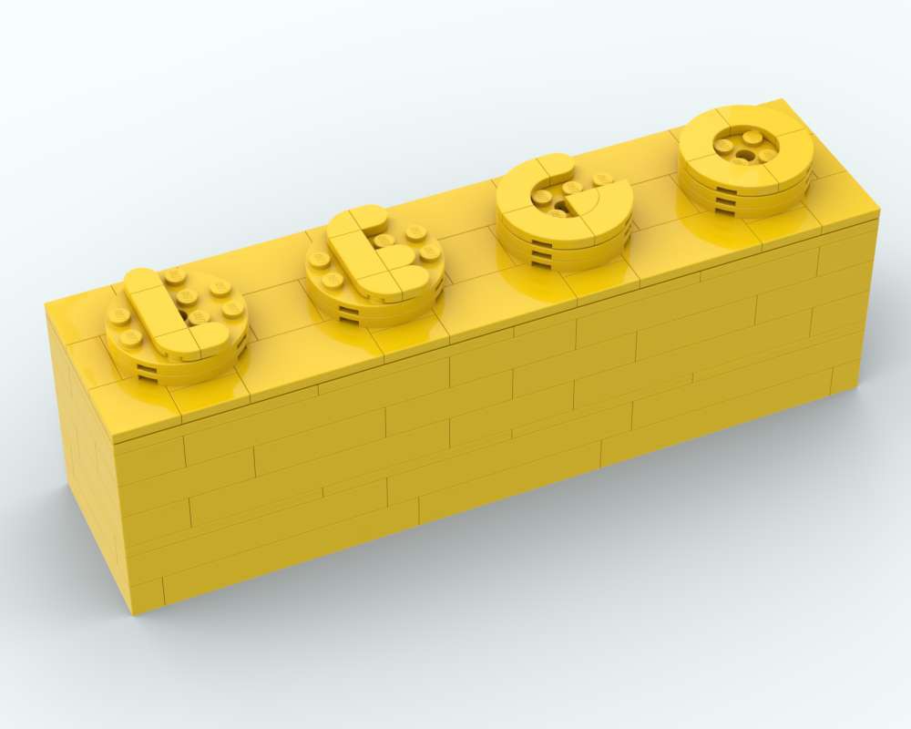 LEGO MOC UPSCALE: Brick 1x4 by Andreas_Eldh | Rebrickable - Build with LEGO