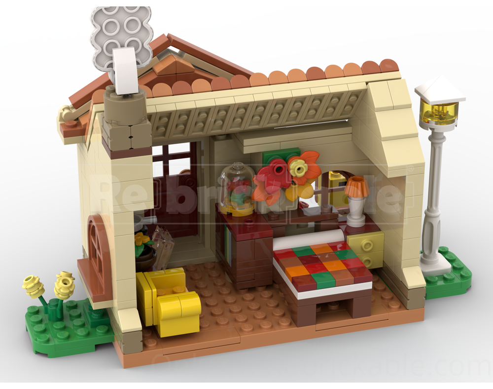 LEGO MOC Poppy's House by Kalinas | Rebrickable - Build with LEGO