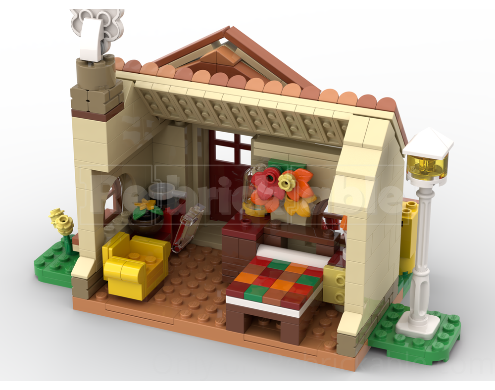 LEGO MOC-197736 Poppy's House by Kalinas | Rebrickable - Build with LEGO