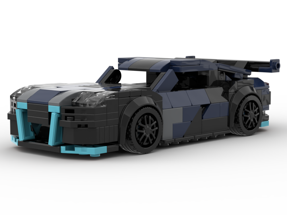 LEGO MOC Nissan 370Z Neon Edition (Asphalt 9/Unite) by 6th gear