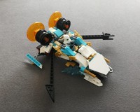 LEGO MOC-197811 Alt-71791- Zane's Snowmobile by oki-ebi