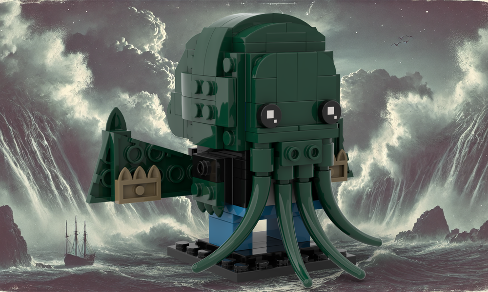 LEGO MOC Cthulhu (Coolthulhu) by brick_millennial | Rebrickable - Build ...