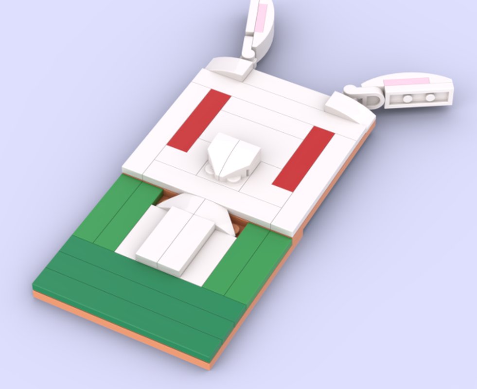 LEGO MOC Bunny by CreationStation | Rebrickable - Build with LEGO