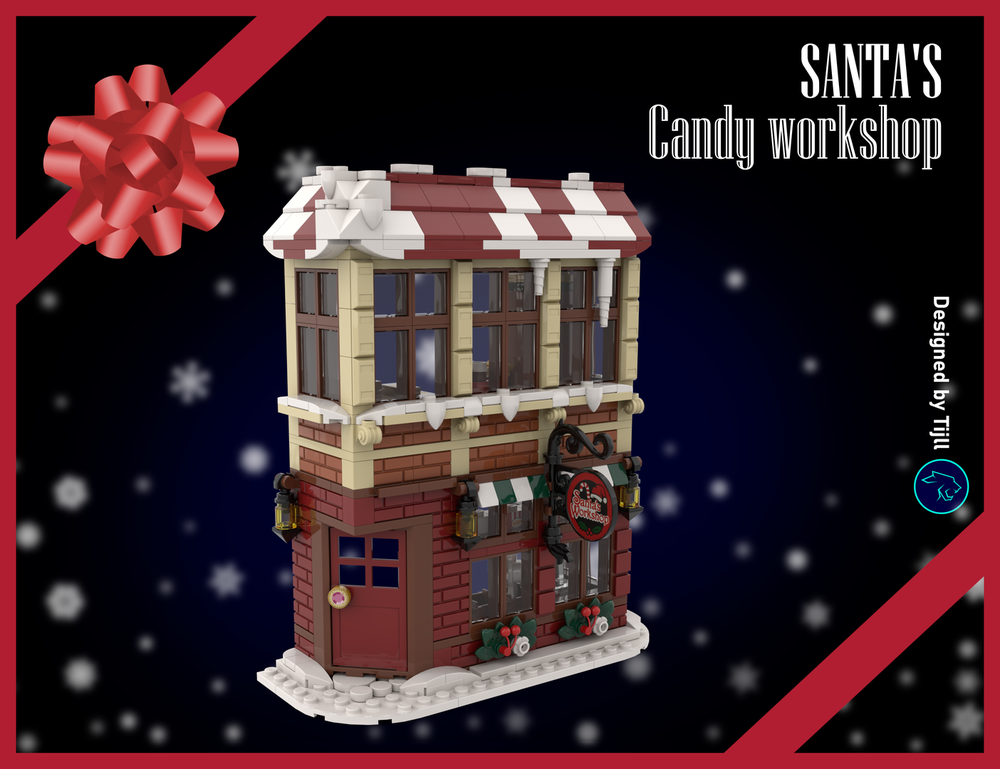 LEGO MOC Santa's Candy Workshop by Tijll | Rebrickable - Build with LEGO