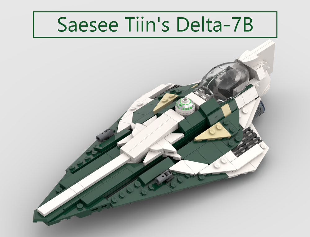 LEGO MOC Saesee Tiin's Delta-7B (75333 Style) by darkcrafter3 ...