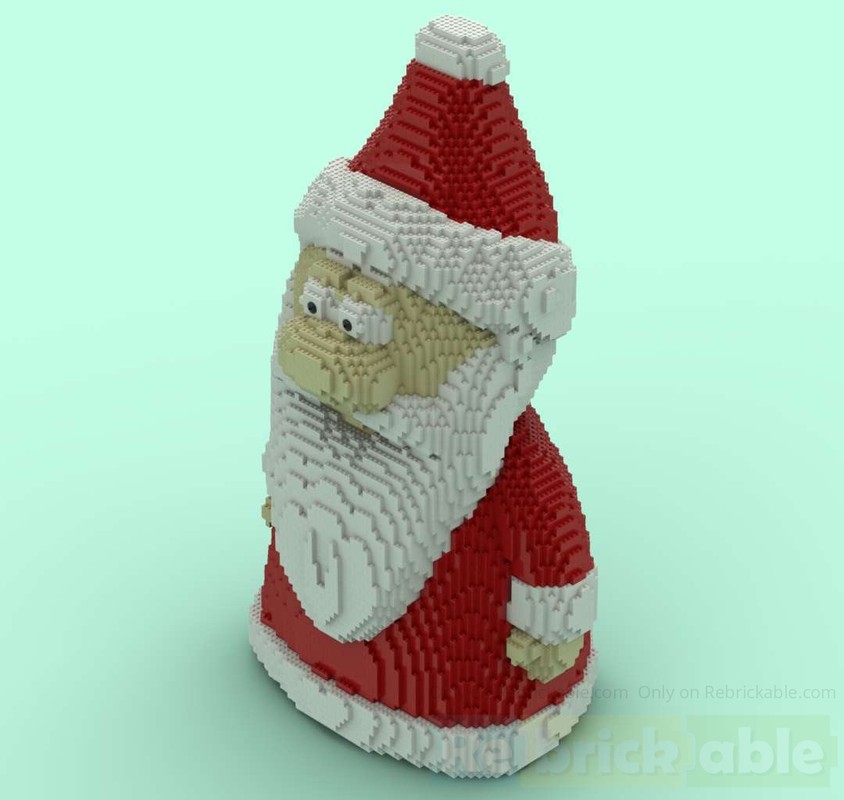 LEGO MOC Santa Claus 2024 by otterbournelego | Rebrickable - Build with ...