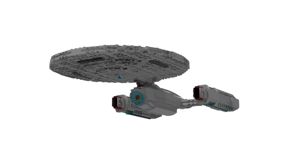 LEGO MOC Renaissance-Class Starship USS Aries by LegendAJ | Rebrickable ...