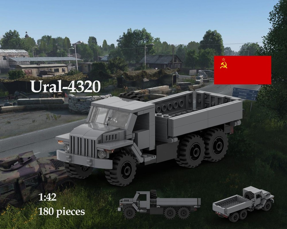 LEGO MOC-198130 Ural-4320 by Romgen | Rebrickable - Build with LEGO