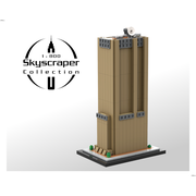 AT&T Long Lines Building 1:800 Scale (33 Thomas Street)
